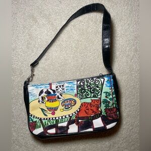 Vintage Cat Shoulder Bag